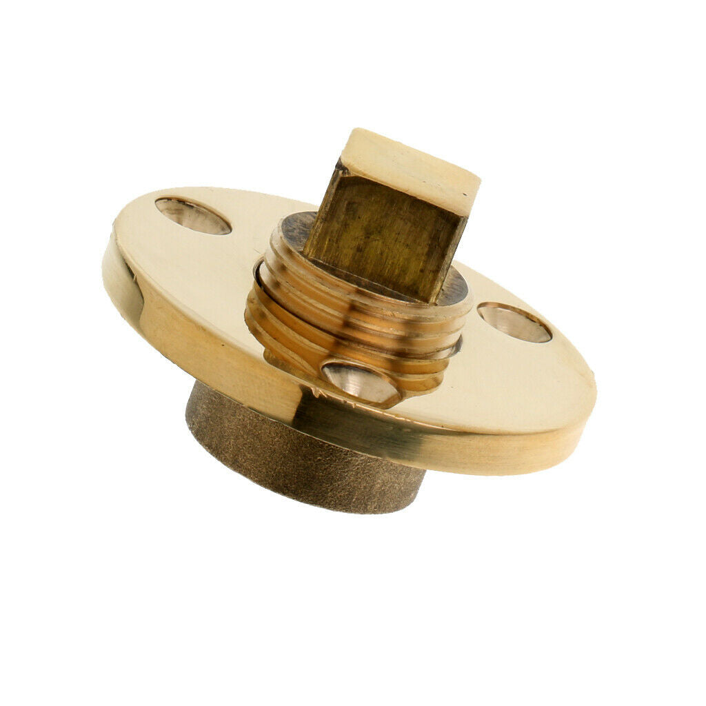 Heavy Duty Bronze Garboard Marine Boat Drain Plug Replacement