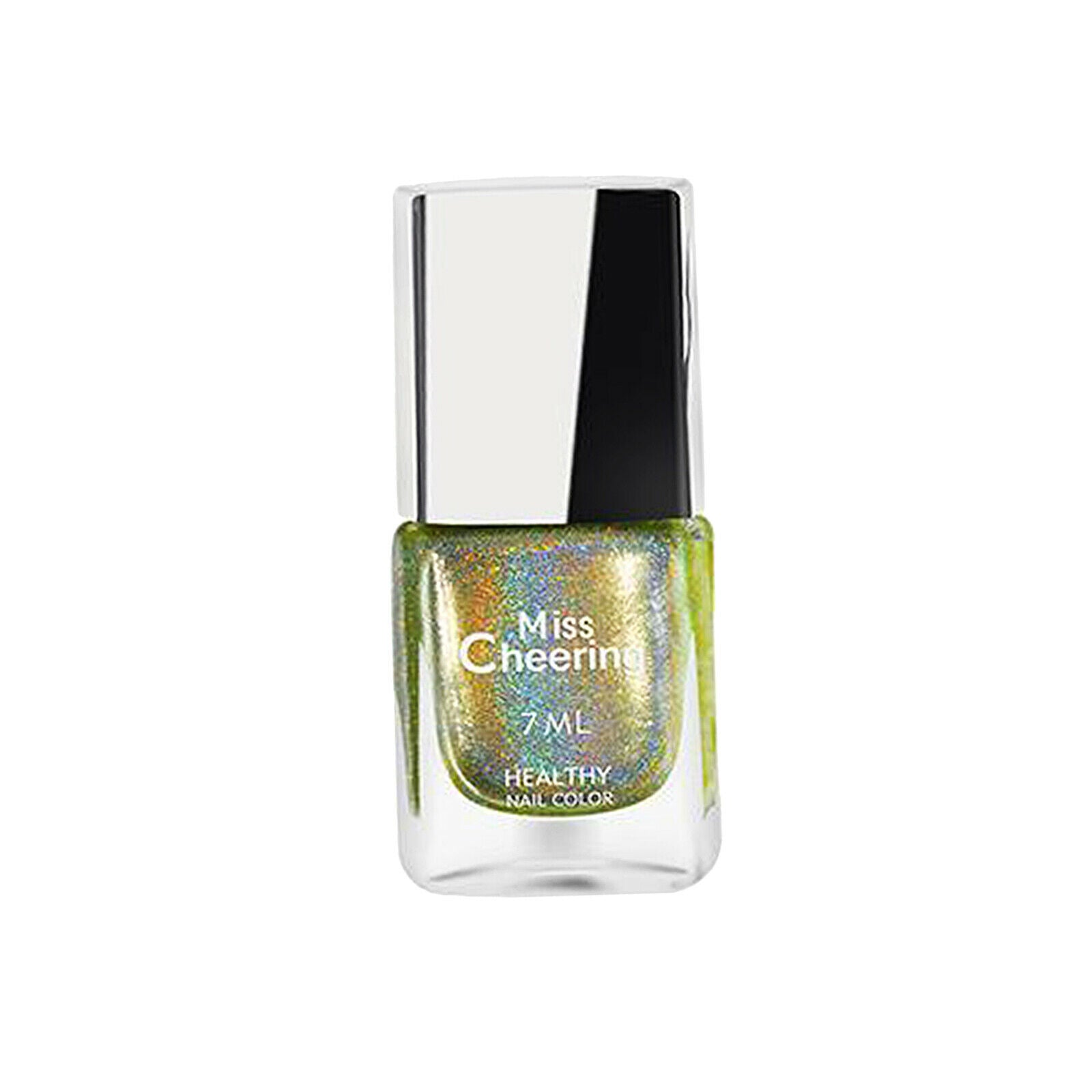 Holographic Powder Sequins Glitter Nail Art Polish Tips Decoration 7ml LS05