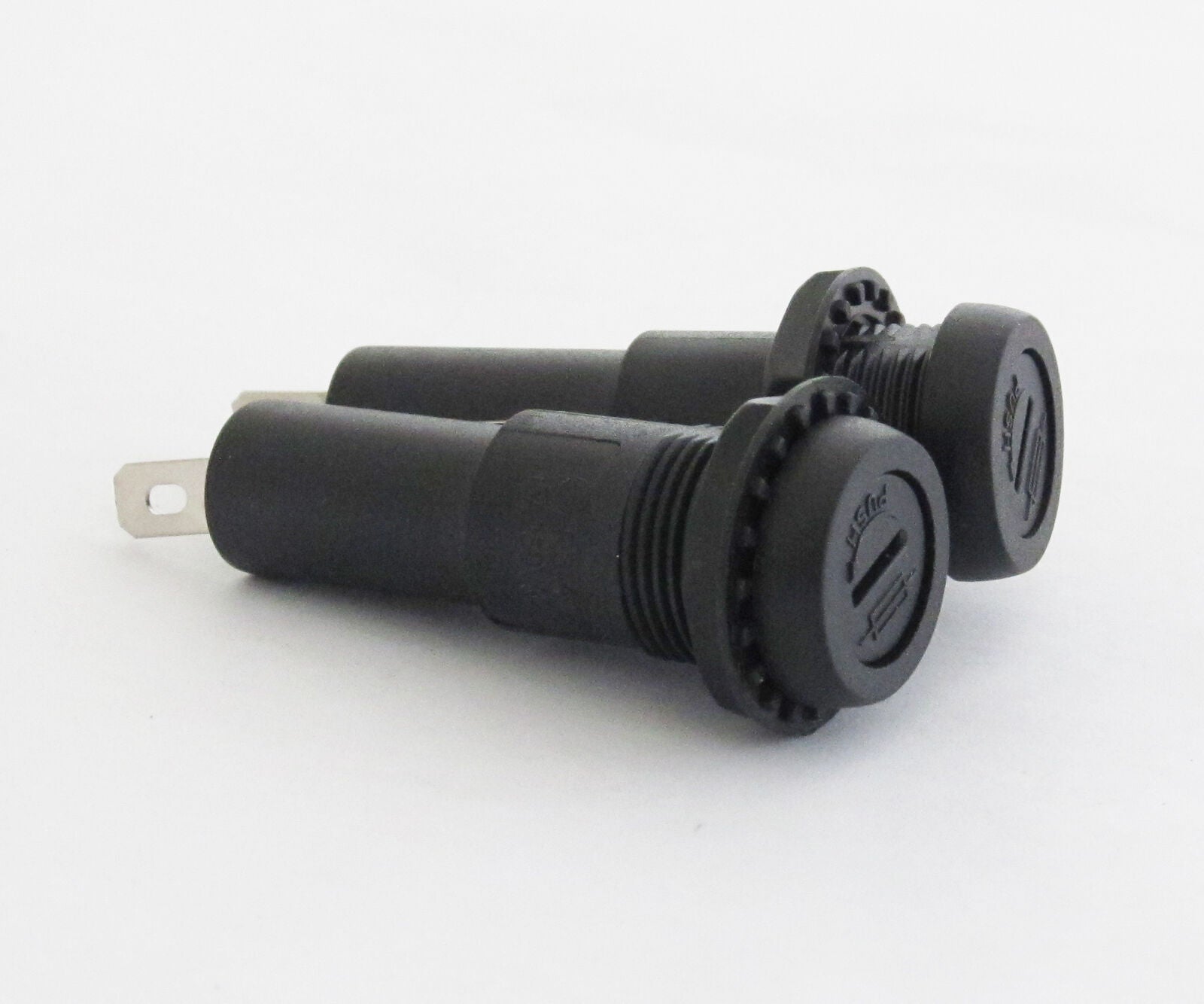 2pcs Black Color Fuse Holder R3-44 15A 250V Fuse Holder for 6x30mm Fuse