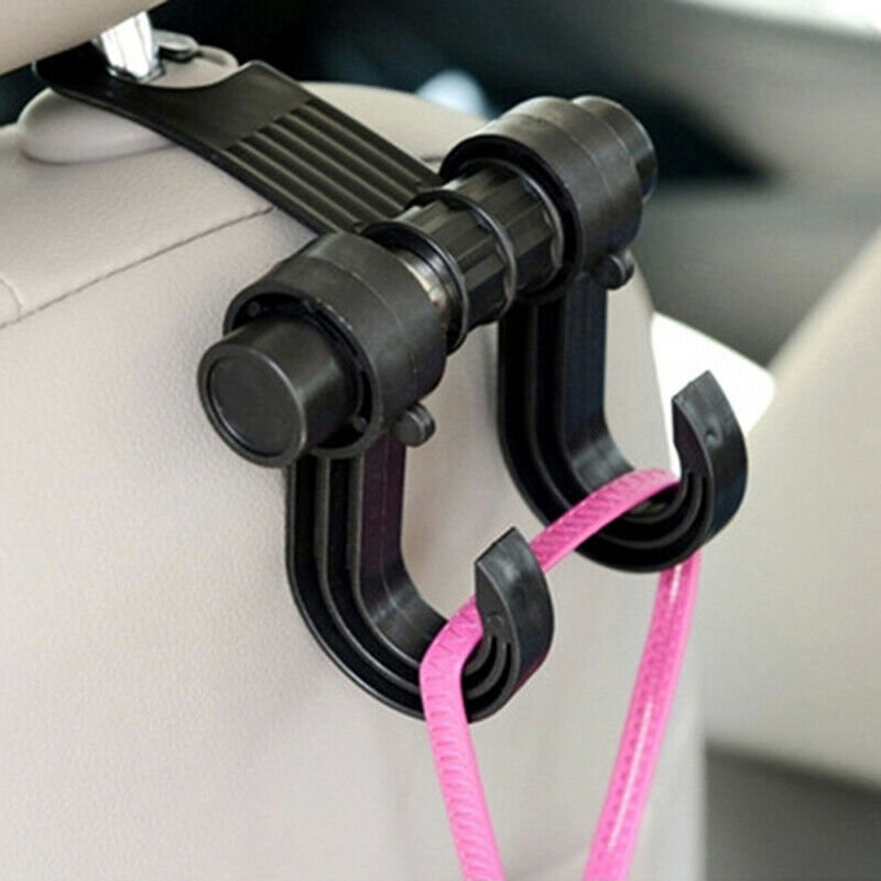 Auto Car Back Seat Headrest Hanger Holder Hooks Clips For Bag Purse GroceryBDAU