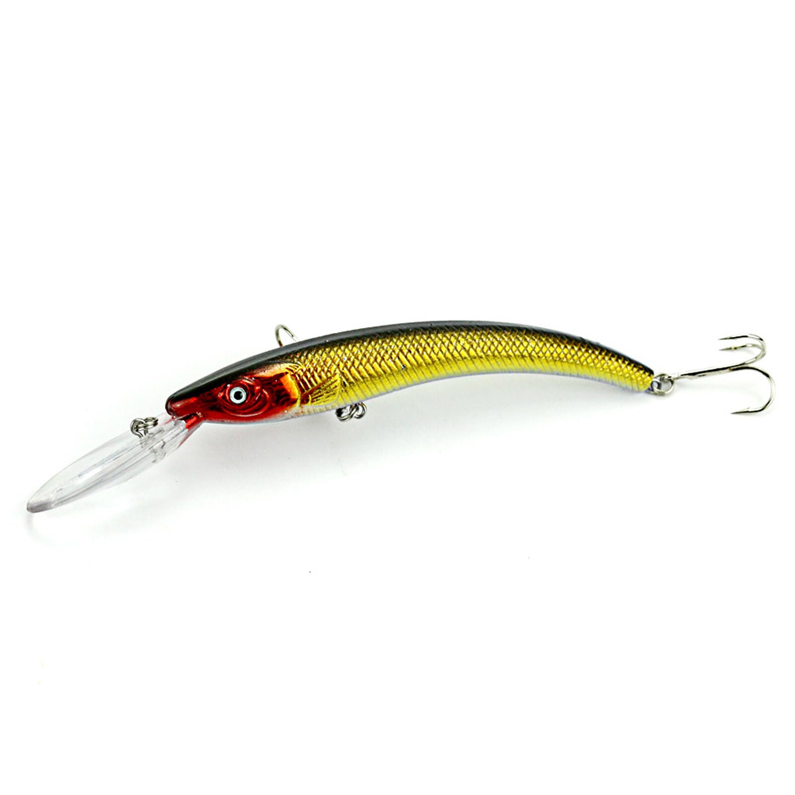 Lot of 10pcs  Floating Diving Fishing Lures Crankbaits Baits Tackle Minnow Lures