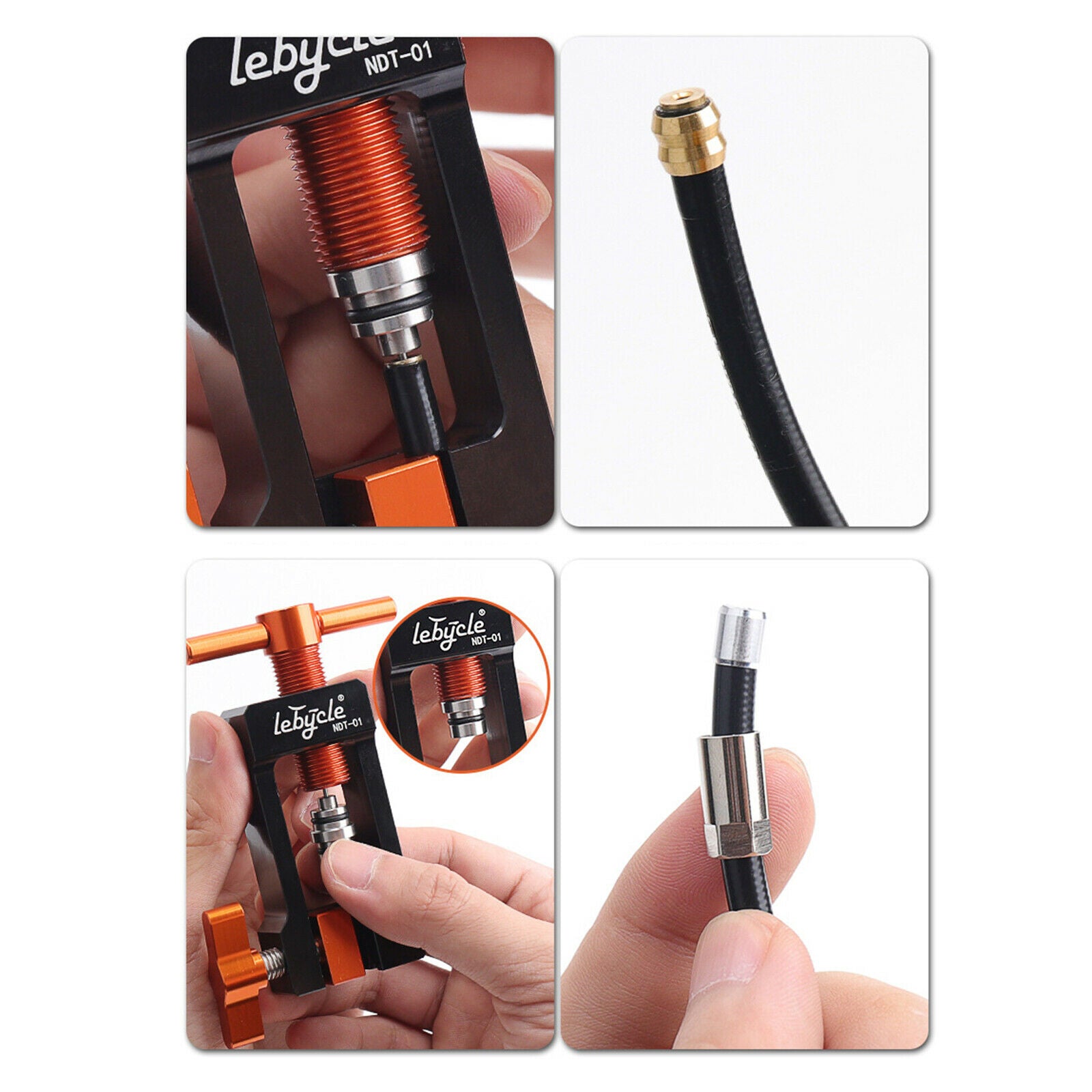 Bike Needle Driver Hydraulic Hose Fitting Insert Tool Connector Hose Cutter
