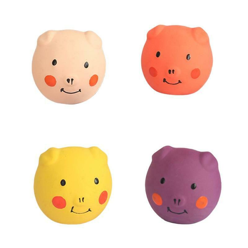 Latex Chew Pet Ball Toys Aggressive Chewers Best Gifts Interactive Fetch Play