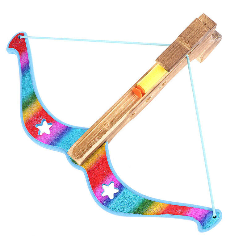 Practical Jokes Mini Launcher Toys Soft Bullet Gun Decompress Wire Bowstring  Tt