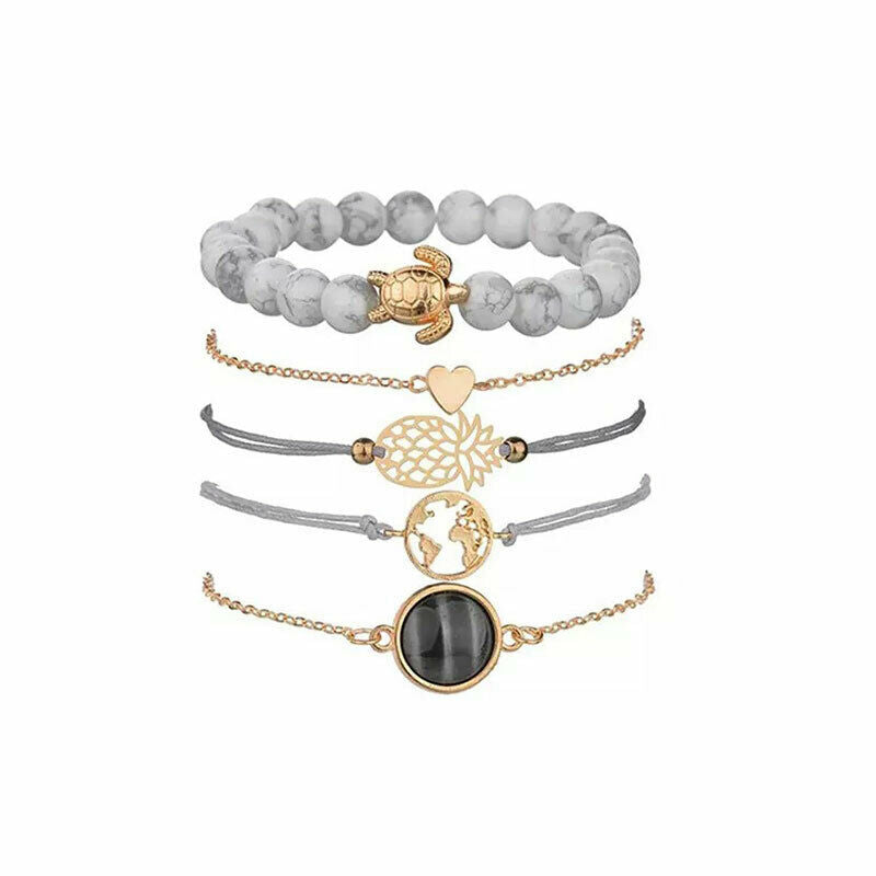 Shop-Story - Nicki Bracelet: Pack Of 5 Bracelets Style Tropical