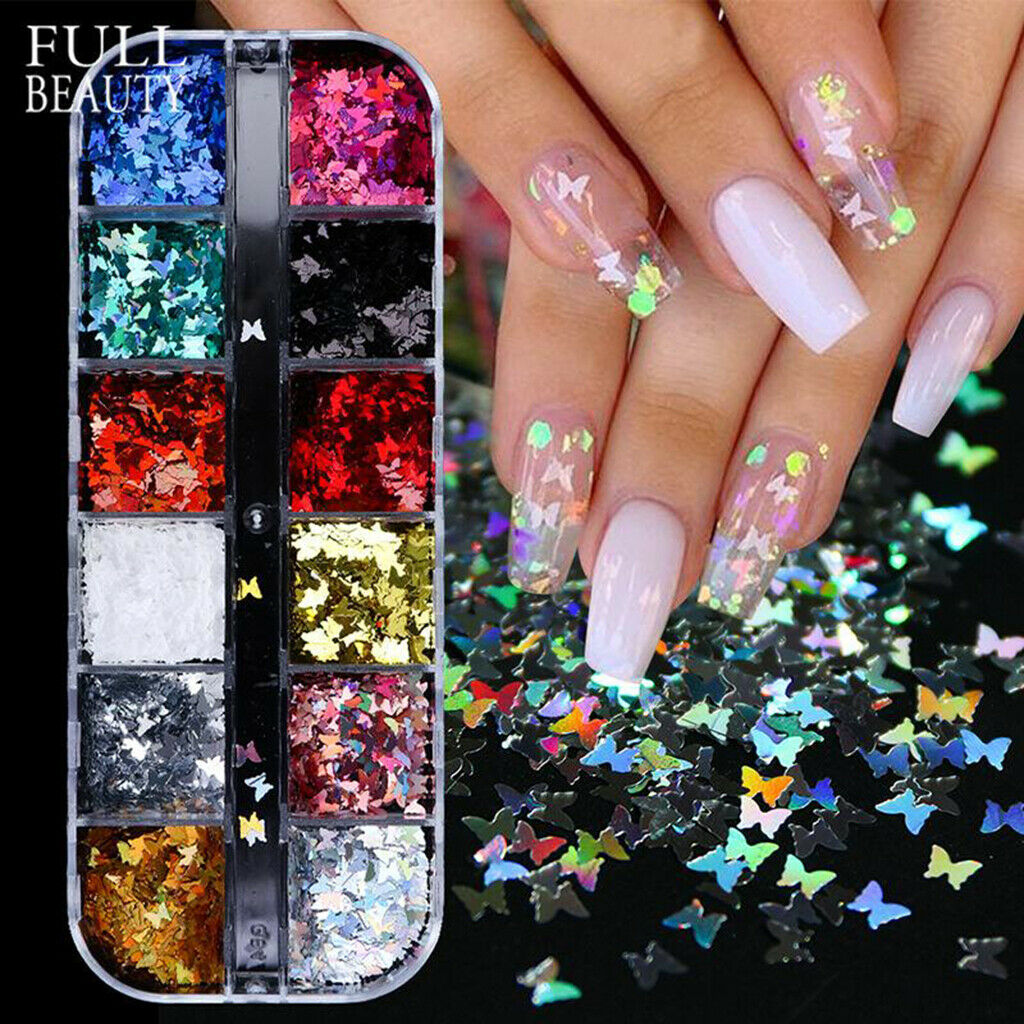 Crafts Nail Flakes Manicure Nails Art Decals Glitter Decoration Accessory