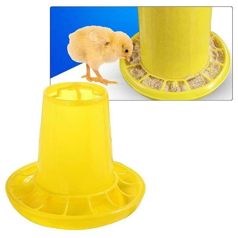 Chicken Feeder Poultry Feeding Equipment Automatic Tool Durable Plastic 4.4Lbs