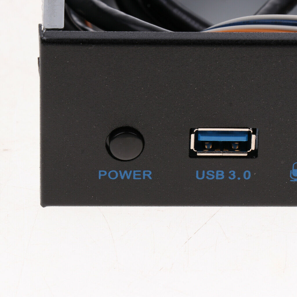prettyia USB3.0 2Port Optical Drive Front Panel+HD AUDIO+Power Switch Button