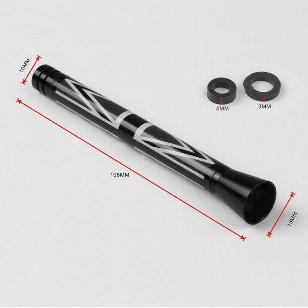 4.2" England Flag Carbon Fiber Car Radio Antenna for Mini Cooper BMW