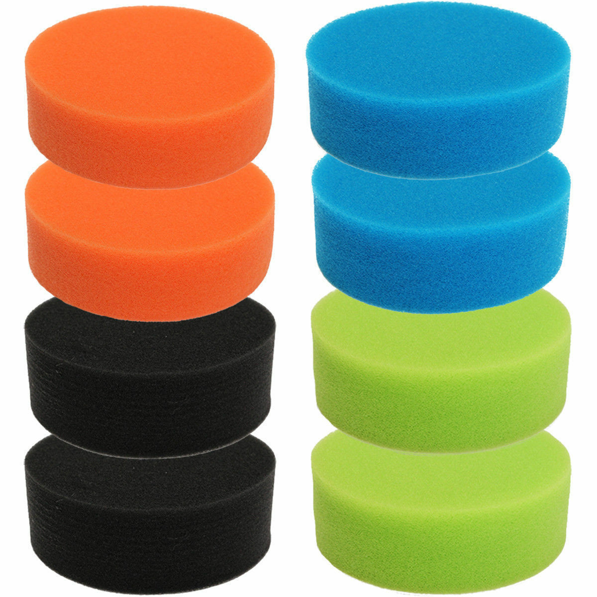 2 Pcs Double Bass Drum Patch for Drumheads Kick Pad Accessory Black