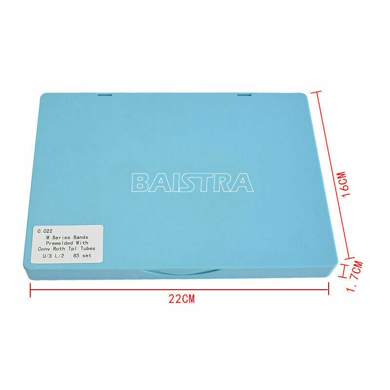 Dental Buccal Tube Bands M Series Orthodontic Welded Roth 022" 1st Molar 28#-44#