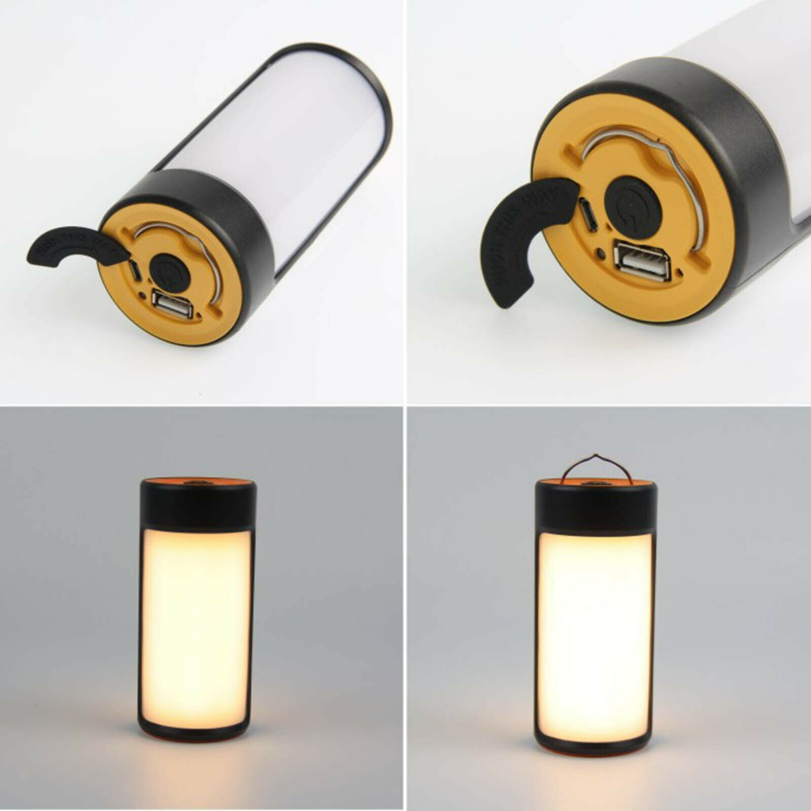 LED Camping Lamp USB Lantern Super Bright Emergency Lights for Night Hiking