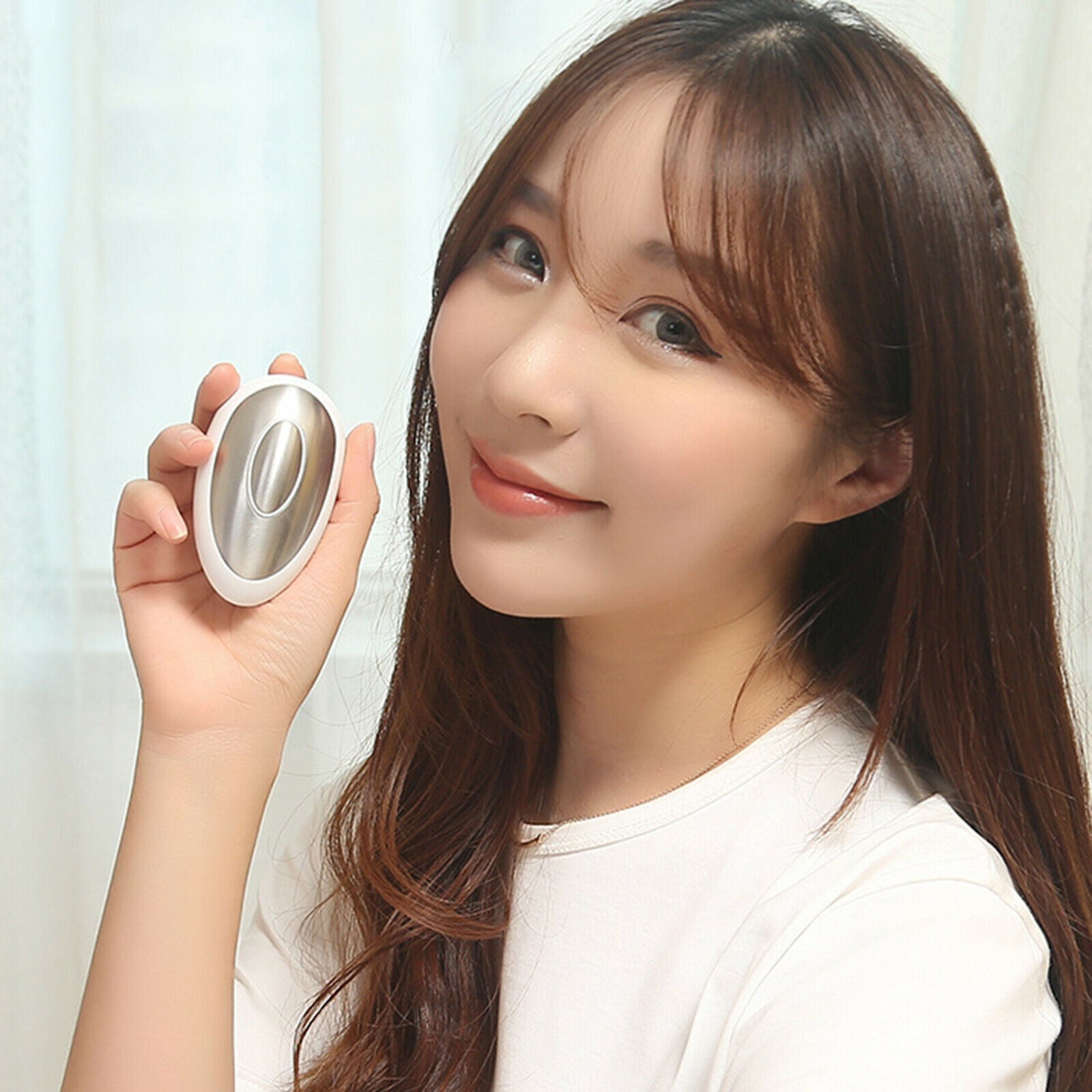Hand-Held Sleep Holding Device Pressure Release Message Battery Operated