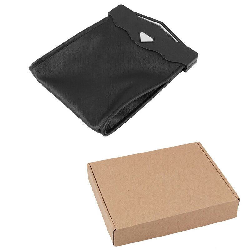 Auto Car Back Seat Hanging Garbage Bag Trash Can Waterproof Leak Proof Reusable