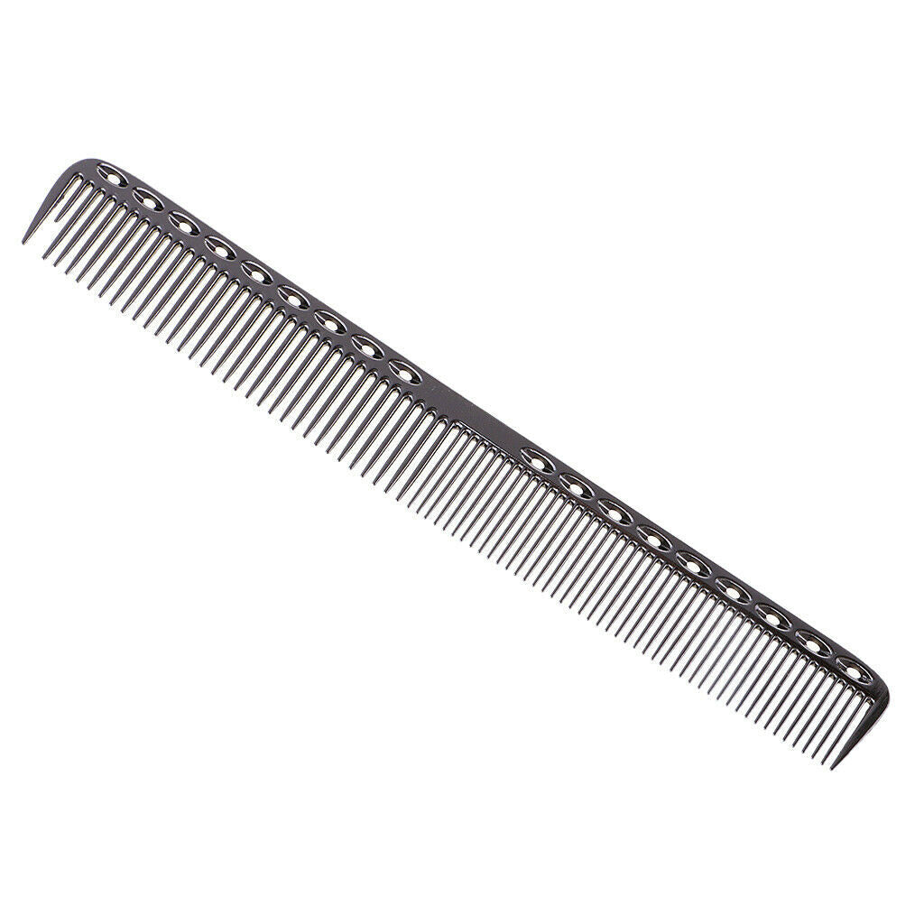 5pcs Aluminum Hairdressing Comb Professional Barbers Hair Cutting Styling Combs