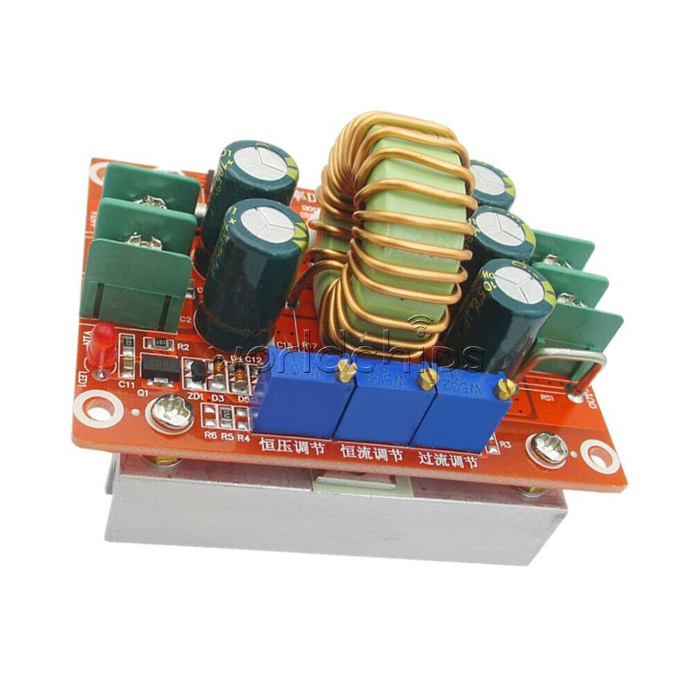 DC-DC 150W 12A CV CC Converter 4.5-32V 24V to 12V 19V 1-30V Step Down Power Buck