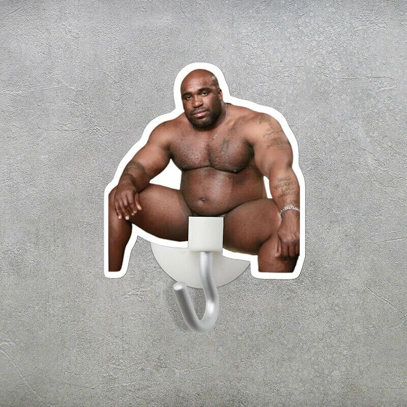 Fun creative Barry wood character spoof stickers bathroom wall home decoratiBDA