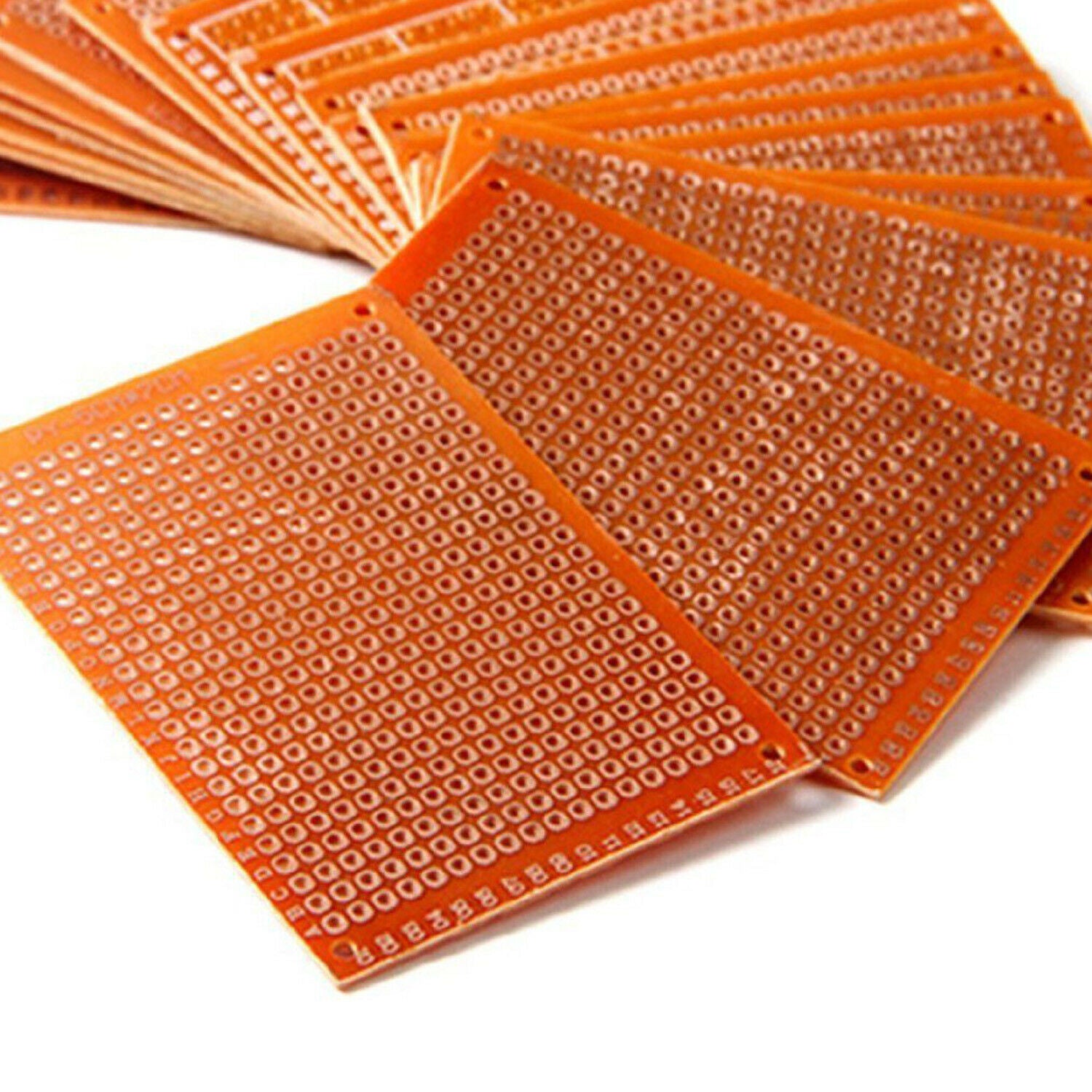 10 Pcs 5*7cm PCB Prototype Breadboard Perf Universal Board DIY Durable