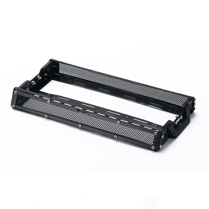 Metal Luggage Cer Roof Rack for WPL D12 1/10 RC Car Upgrade Parts Decoration AE6