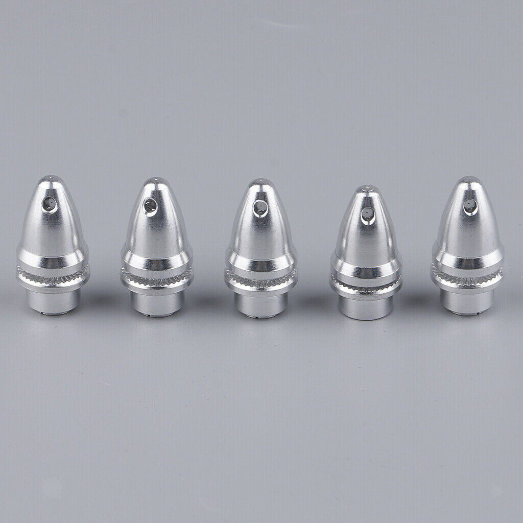 5pcs 3-4mm Aluminum Bullet Propeller Adapter Holder for Brushless Motor Prop D
