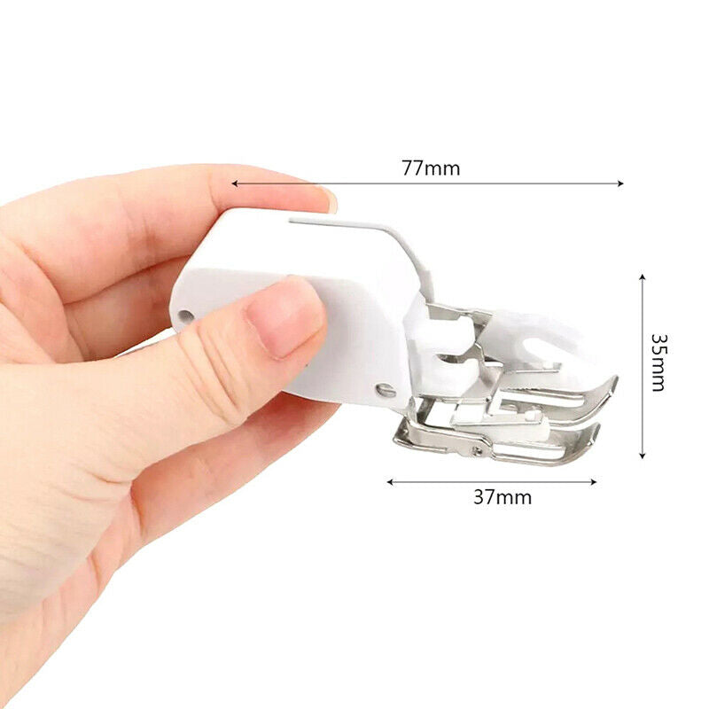 Domestic sewing machine presser foot with guide pliers Synchronize presser fBDA