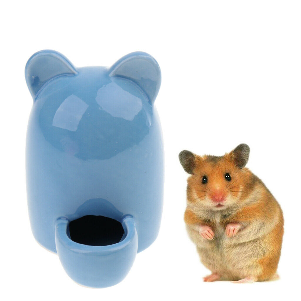 Automatic water dispenser water feeder ceramic water bowl for hamster rats