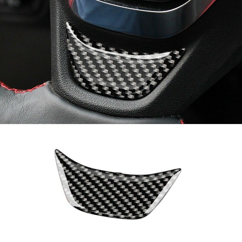 For 2016-2019 Chevrolet Malibu Real Carbon fiber Steering Wheel Frame Cover Trim