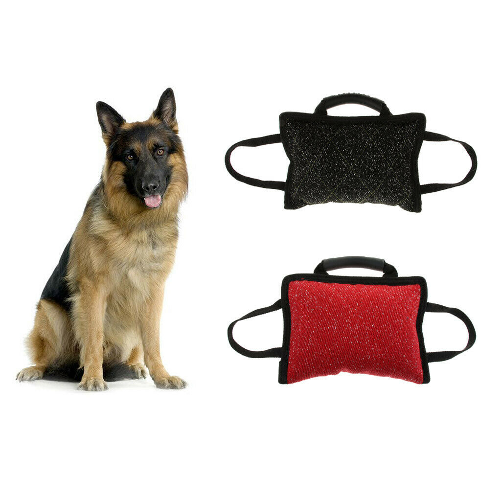 Pet Bite Pillow Dog Training Bite Tug Bite Arm Sleeve Outdoor Training Black