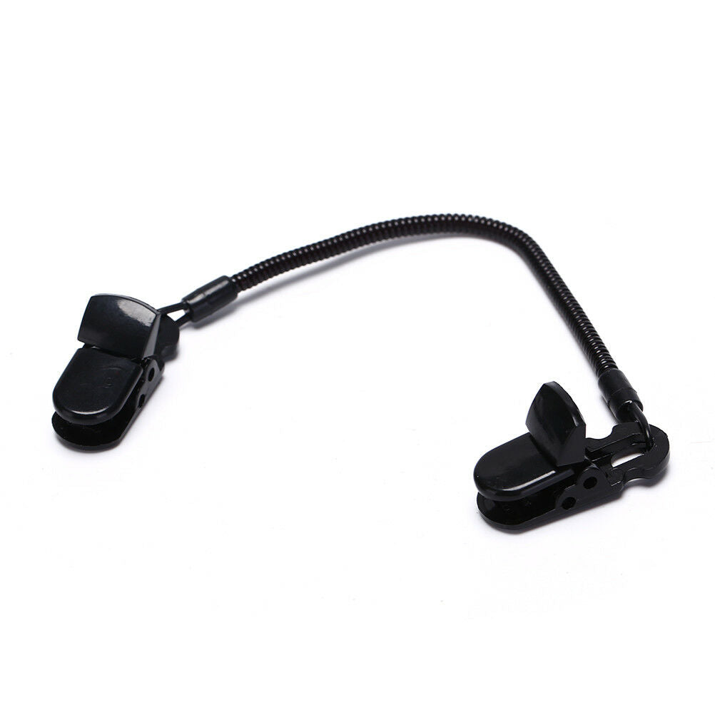 Cap Eyewear Retainer Hat Leash Clip Holder Black Nylon Cord Strap Plastic .l8
