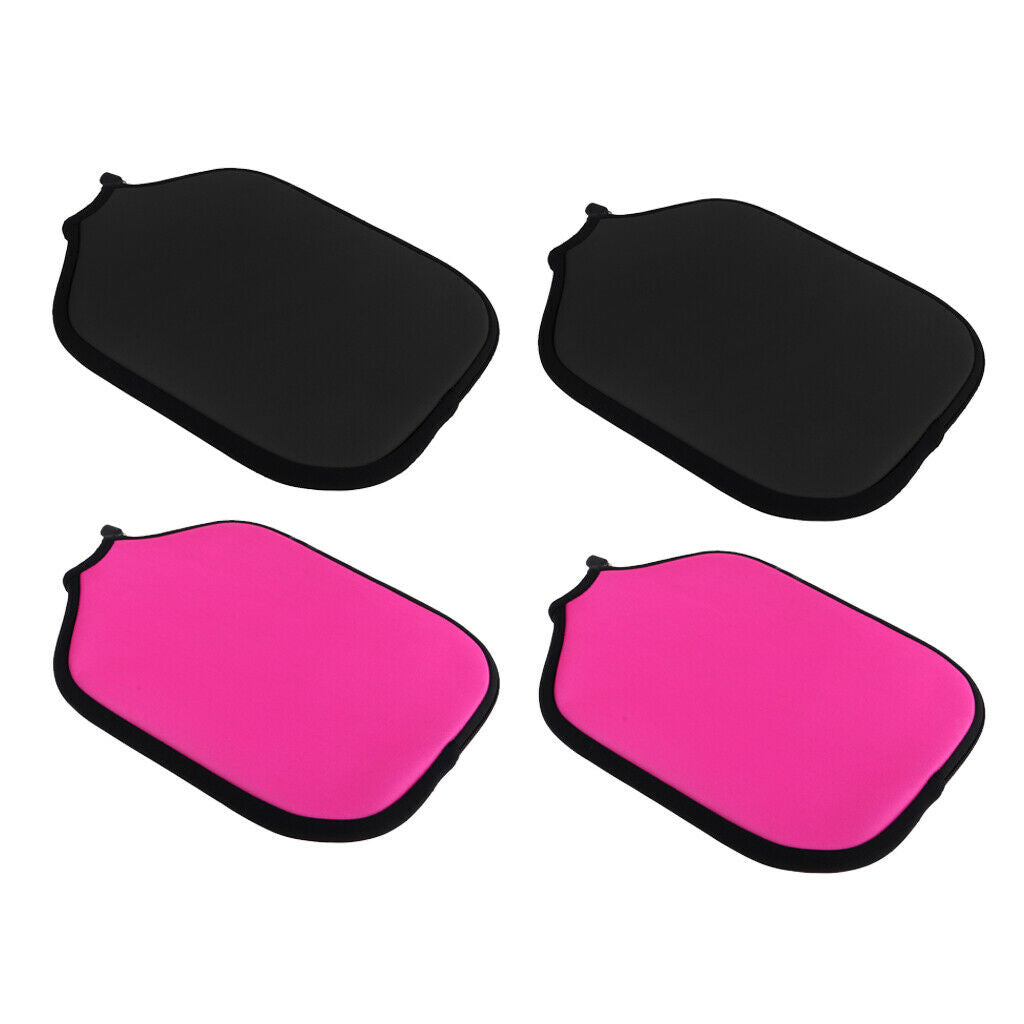 Pack of 4 Pickleball Paddle Cover Neoprene Case Bag Universal Accessories