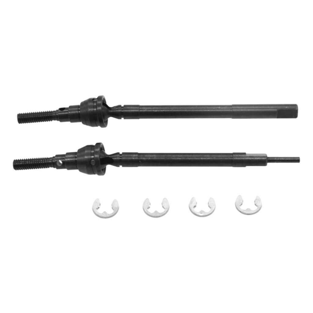 2Pcs 1:10 RC Car Front Axle for Tamiya CC02 Rock Car Accessories Parts