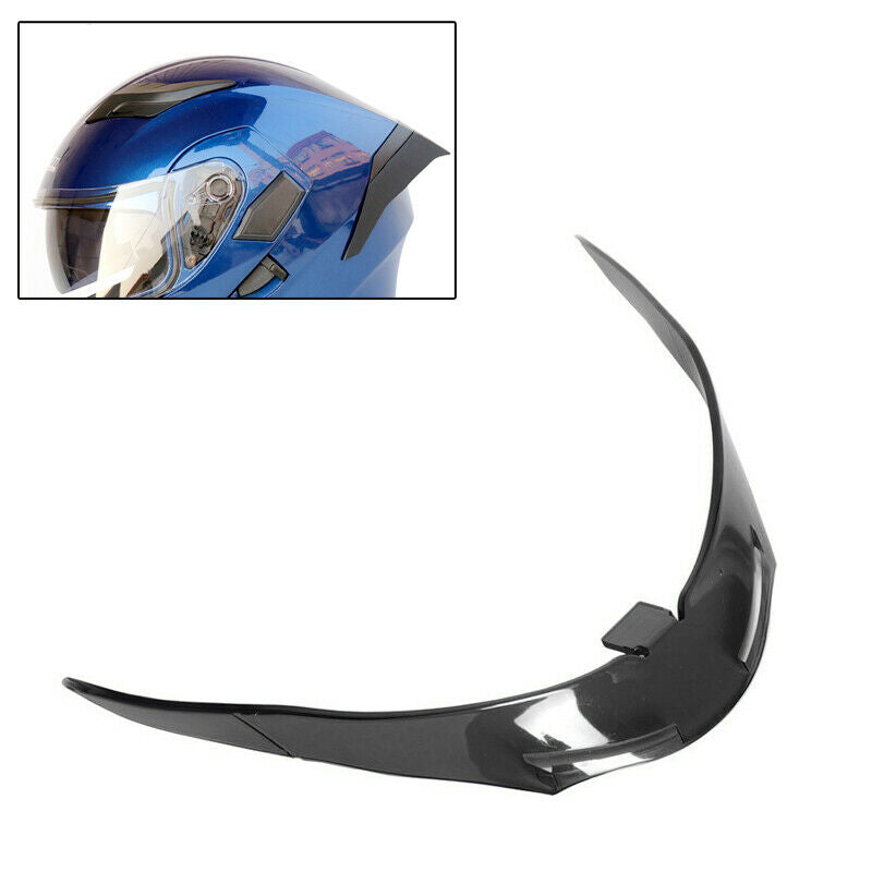 Motorcycle Bikes Riding Helmet Rear Tail Deflector Cover Full Face Racing Decor