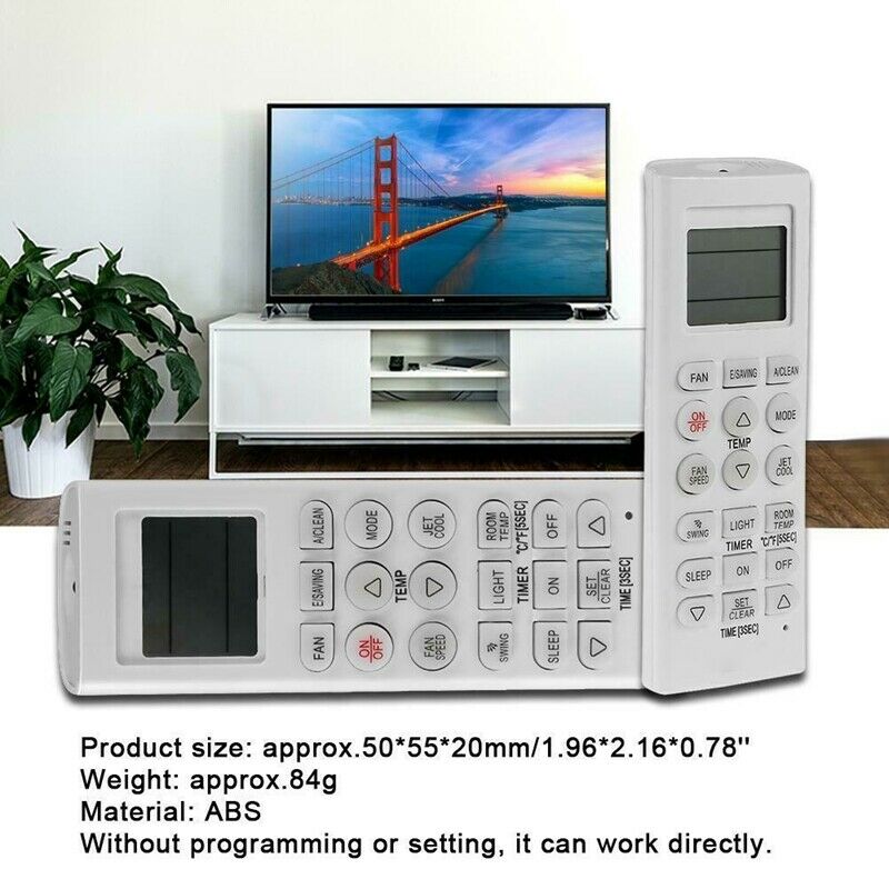 Air Conditioner Remote Control For Lg 3Sec Akb73315601 Akb73456109 R4V2V2
