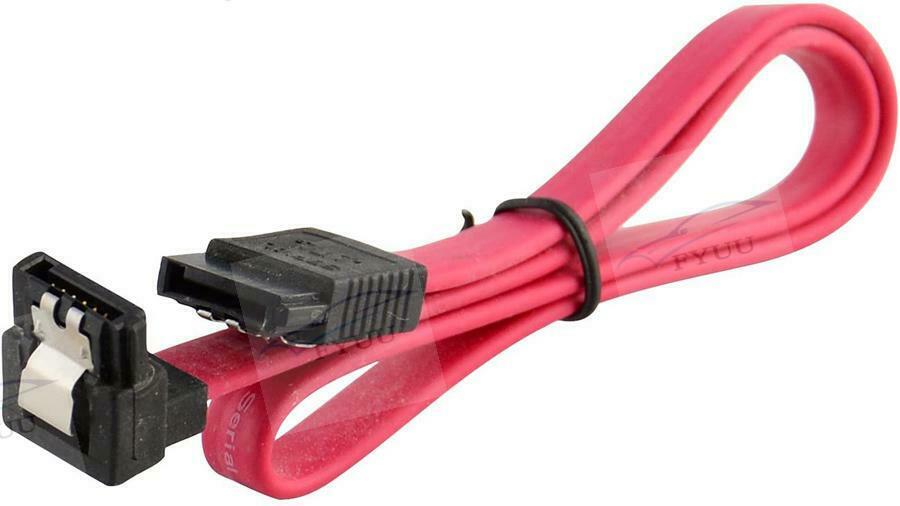 10Pc 18" SATA 3.0 Cable SATA3 III 6GB/s Right Angle 90 Degree SSD HDD Hard Drive