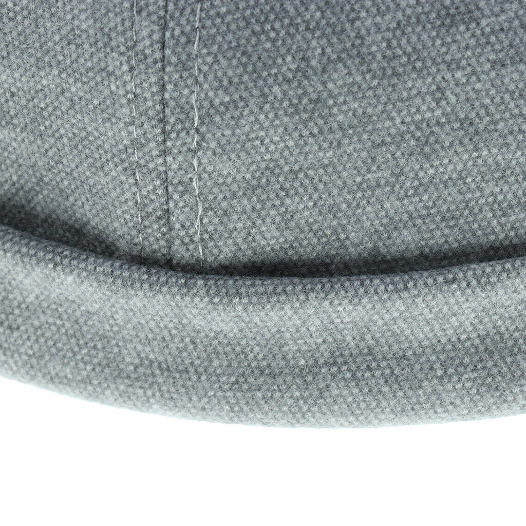 2 Pieces Mechanic Biker Hat Skullcap Board Beanie Brimless Hook Loop Docker Hat