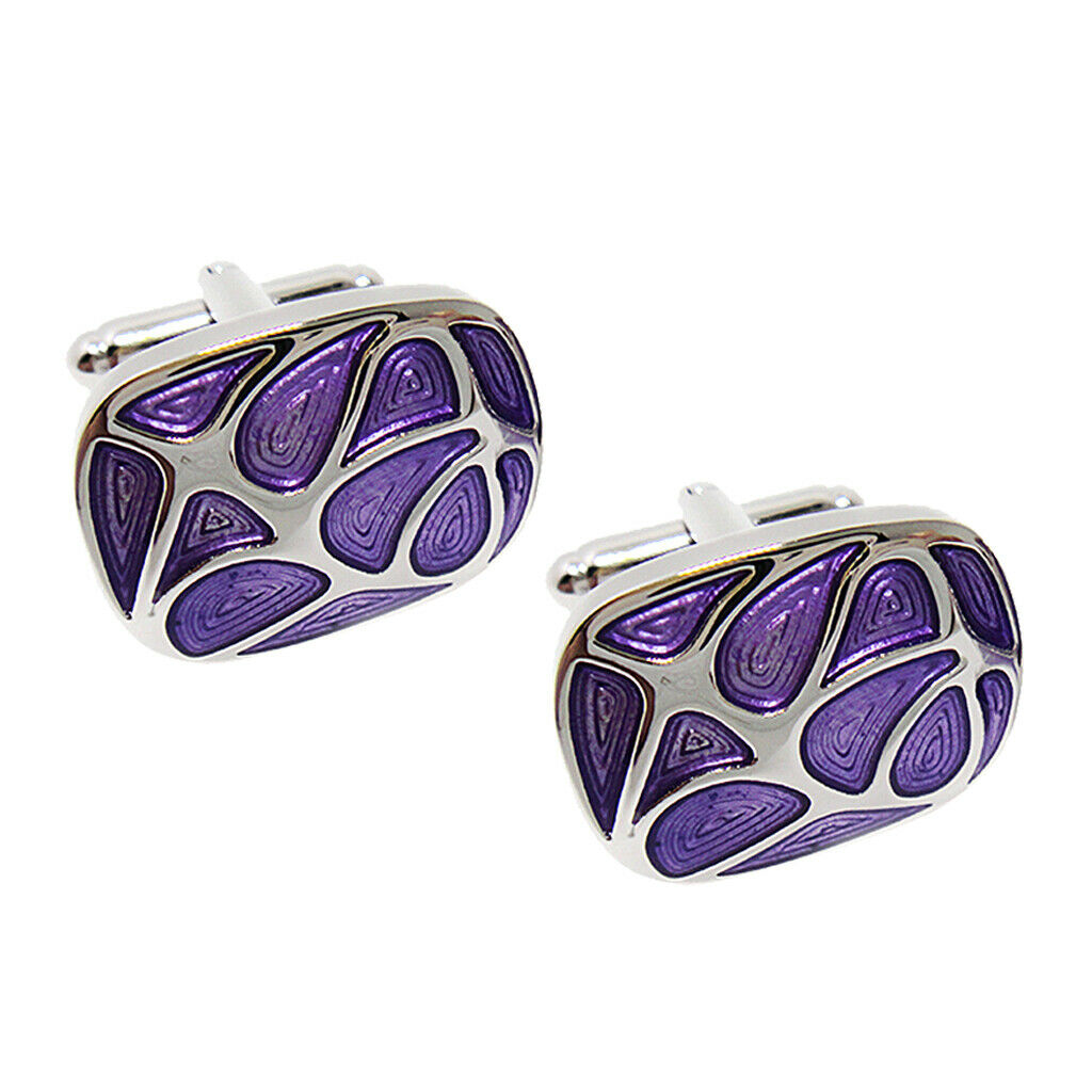 Mens Brass Wedding Party Shirt Cufflinks Fingerprint Novelty Cuff Links Gift