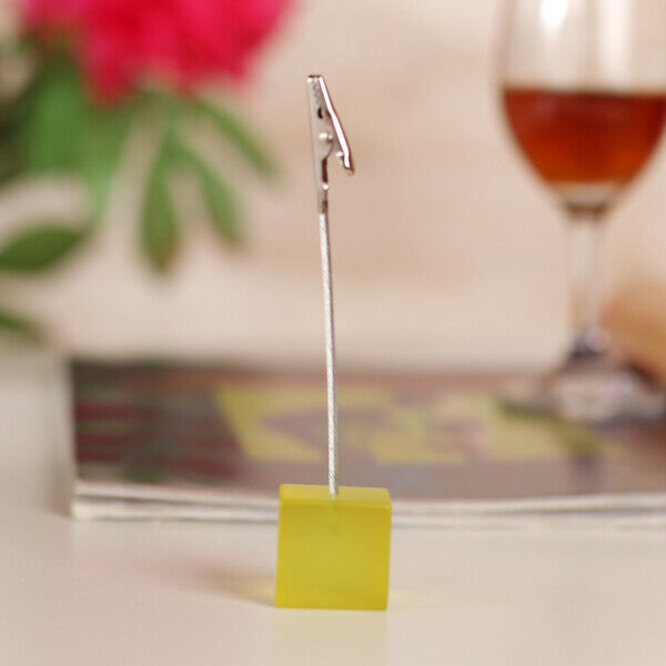Cube Wire Memo Holder Paper Note