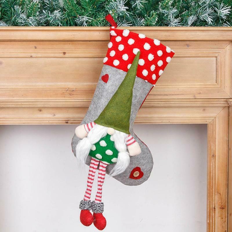 Dwarf Gnome Pattern Christmas Tree Stock Decoration Pendant Decor Home Ornaments