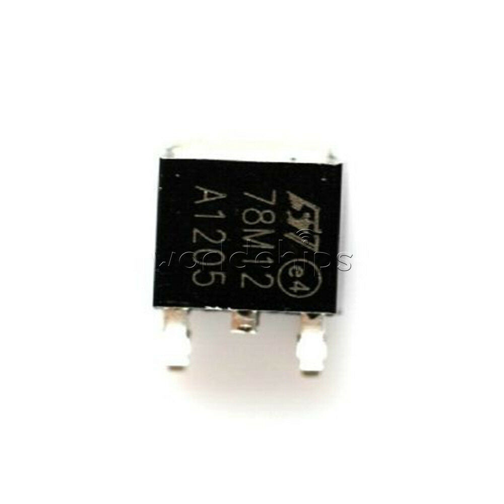 50PCS 78M12 IC REG LDO 12V ST TO-252 NEW DATE CODE :12+ New