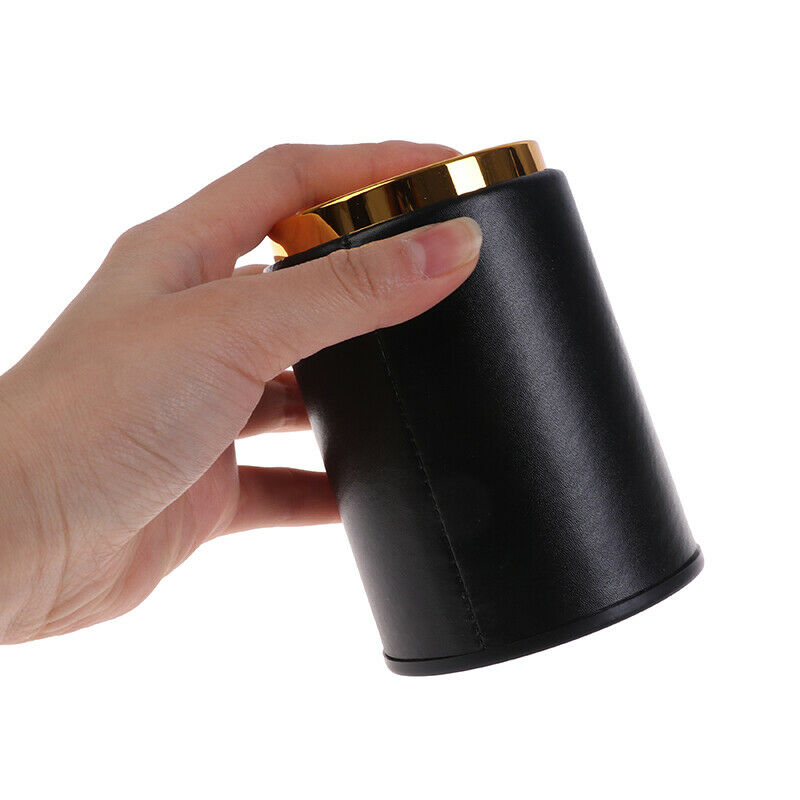 Leather Dice Cup Dicebox For Bar KTV PU Leather  Dice Cup Bar Game SuppliesJ Tt