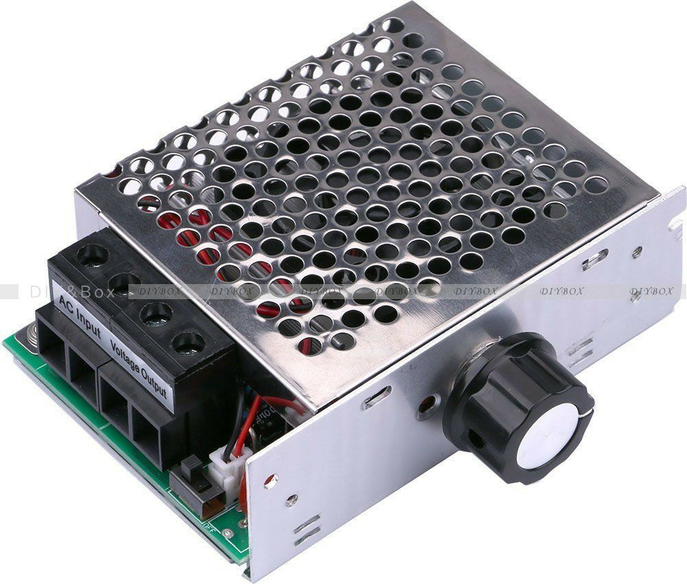 AC 110V 10000W SCR Electronic Voltage Regulator Motor Control Thermostat