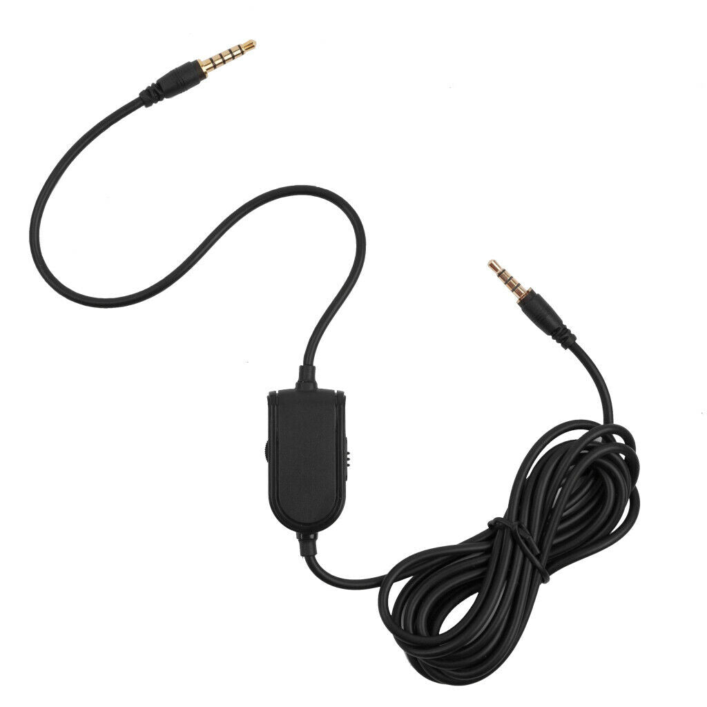 Gaming Cable w Mute for Logitech G433 G223 G633 Headset Xbox PS4 993 001070 Chat