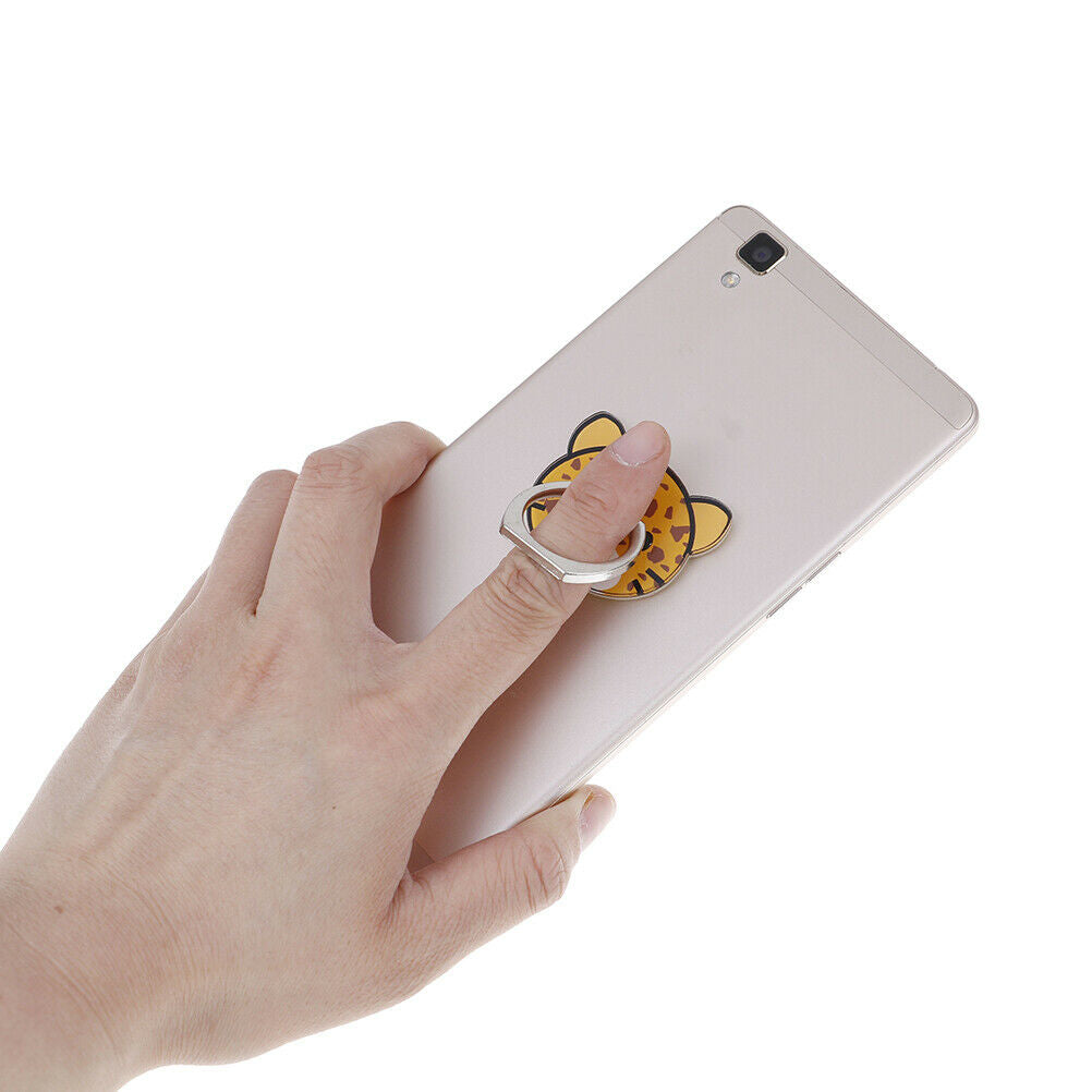 1pcs Universal cartoon animals finger ring mobile phone holder stand jJC.l8