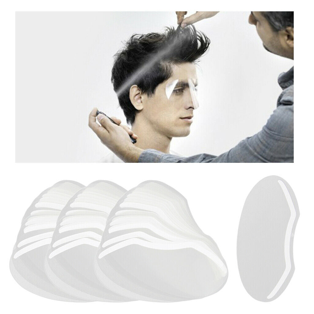 150Pcs Hairdressing Hairspray Masks Face Eyes Protector for Makeup Tool