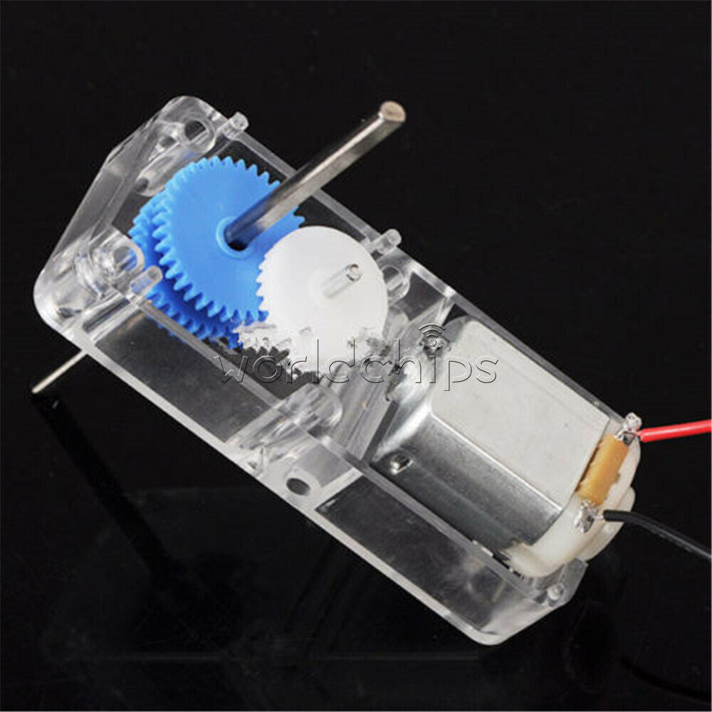 85-120RPM 1:94 Mini Biaxial Gear Motor + Plastic Shell For DIY RC Car Robot Boat