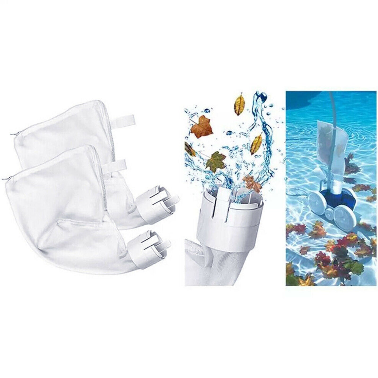 2 Pack 360 380 All Purpose Zipper Bag Replacement Polaris, 360 380 Pool Cleaner