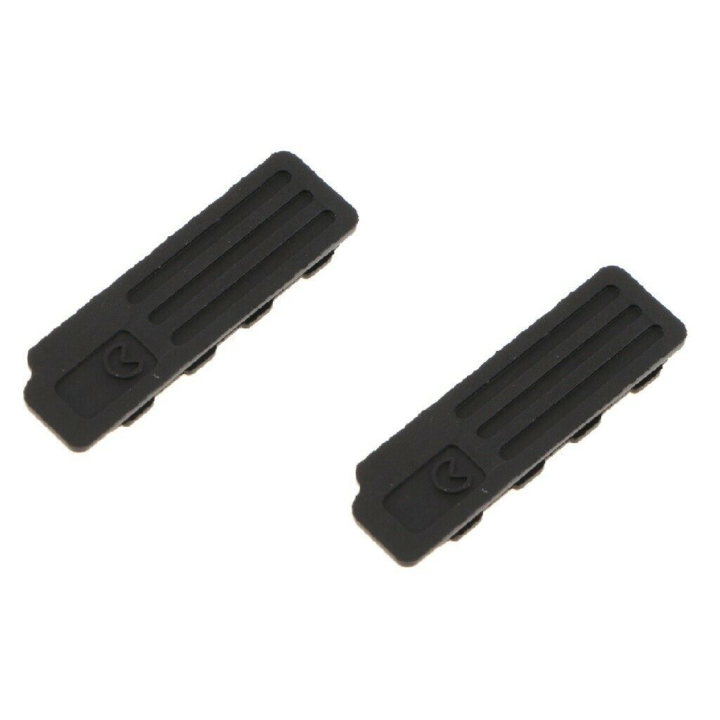Prettyia 2x Camera Body Bottom   Interface Rubber Cover for   D800
