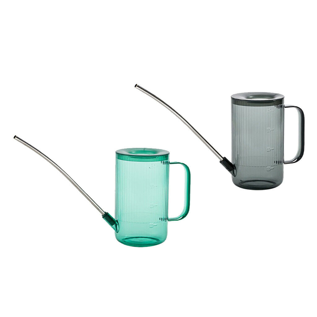 2pcs Plastic Watering Can In/Outdoor Watering Pot Bonsai Plants Flowers