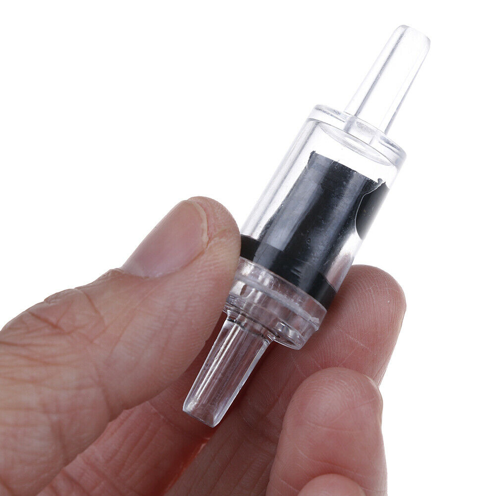 Aquarium Fish Tank Pond Pump Air Line Non Return One Way Check Valve Tt