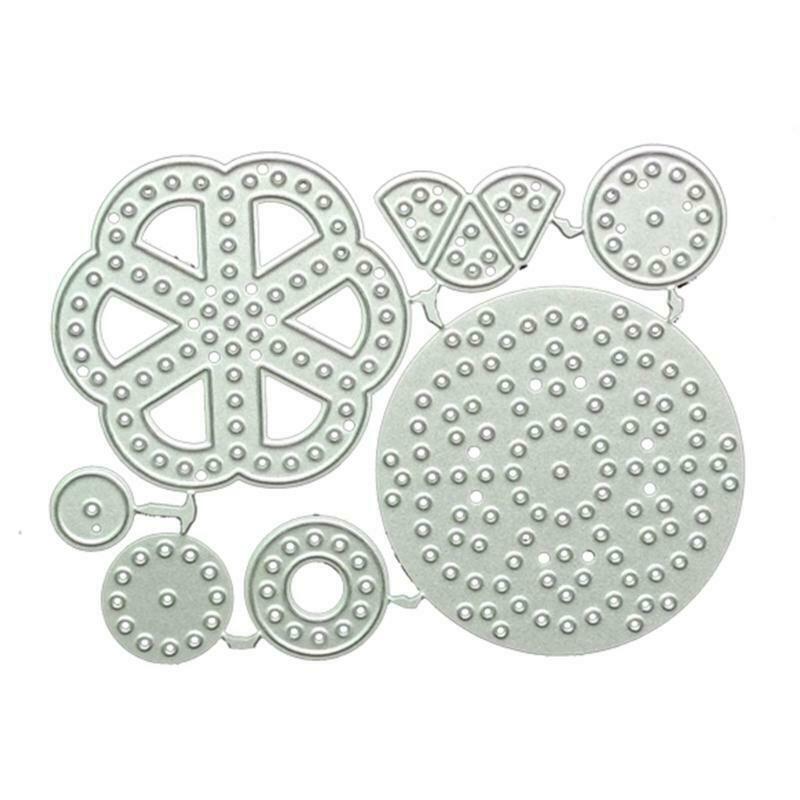 Flower Pendant Metal Cutting Dies Stencil DIY Scrapbooking Album Paper Card Mold